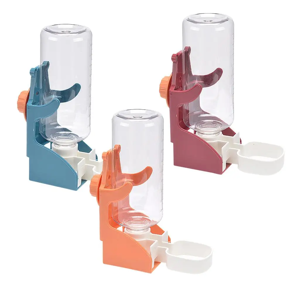 Pet Hanging Automatic Water Fountain Hamster Hanging Cage Rabbit Automatic Water Refill Anti-tip Water Bowl Pet Supplies