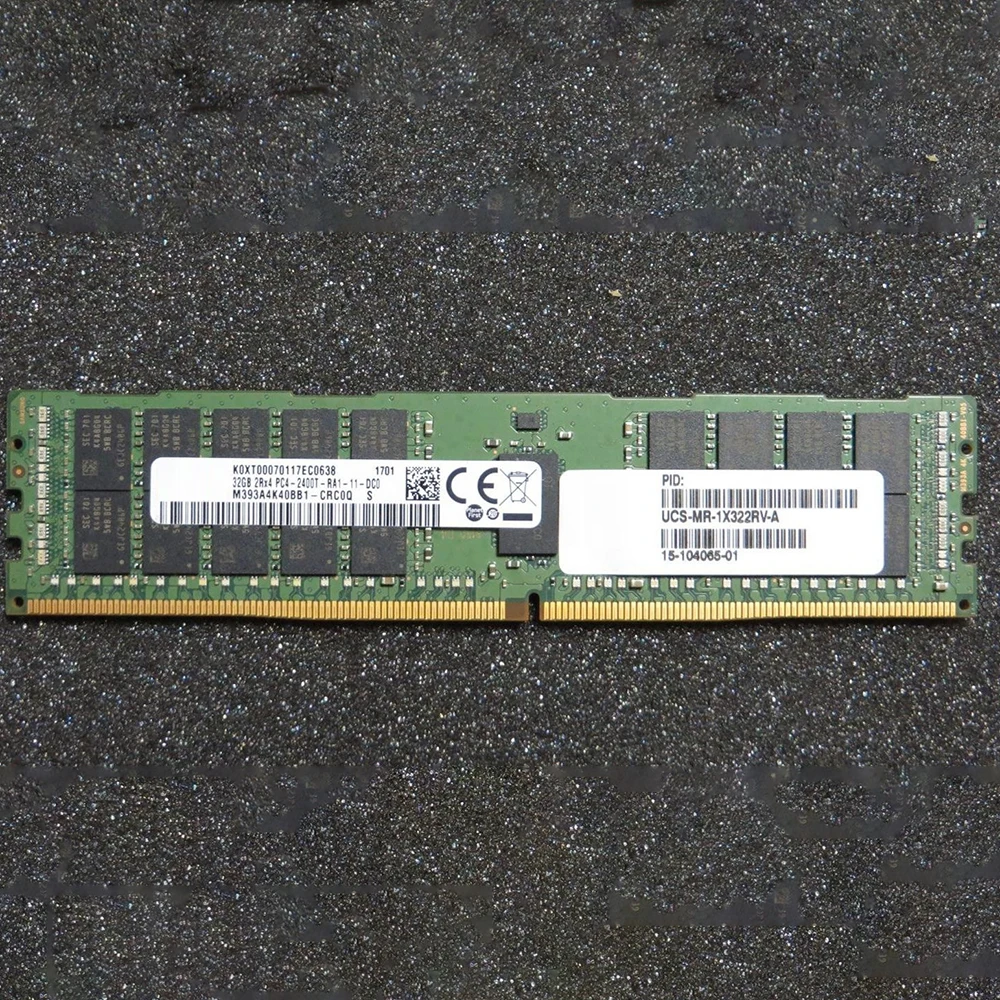 

1 шт. UCS C200 C220 C240 M4 Память UCS-MR-1X322RV-A 32 ГБ DDR4 2400 МГц ECC RAM