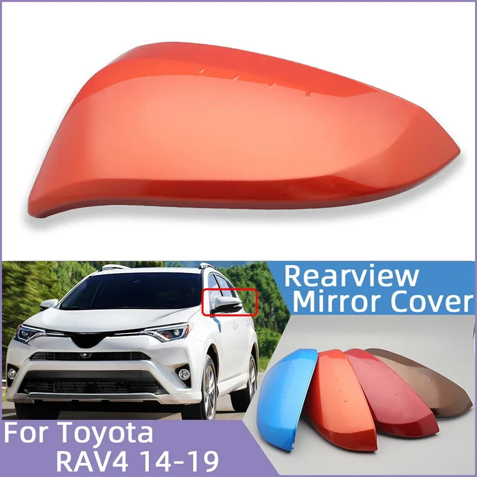 

Car Accessories Rearview Mirror Housing Shell Cover For Toyota Rav4 2014 2015 2016 2017 2018 2019 Door Outside Mirror Cap Lid