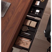 Under Desk Drawer Organizer Electric Standing Desk Accessory Pull Out Storage Box for Computer Partitioned Stationery Storage - Image 3