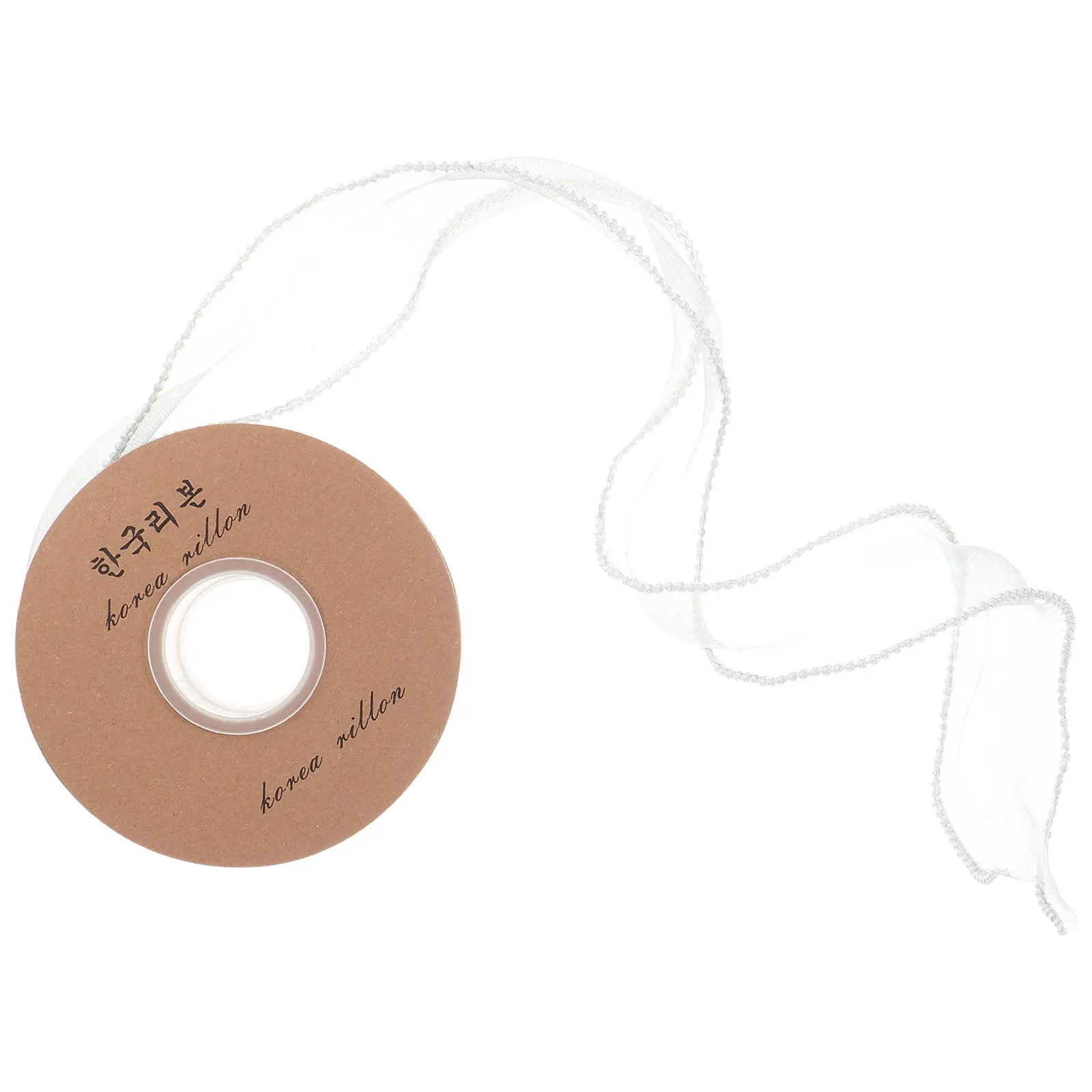 Wstążka ozdobna z kokardą motylkową, szerokość 5 jardów, do dekoracji ślubnych, wieńców, rękodzieła festiwalowego, uroczy dodatek do pakowania.