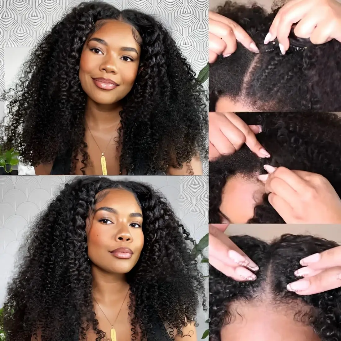 Afro Kinky Curly Hu…