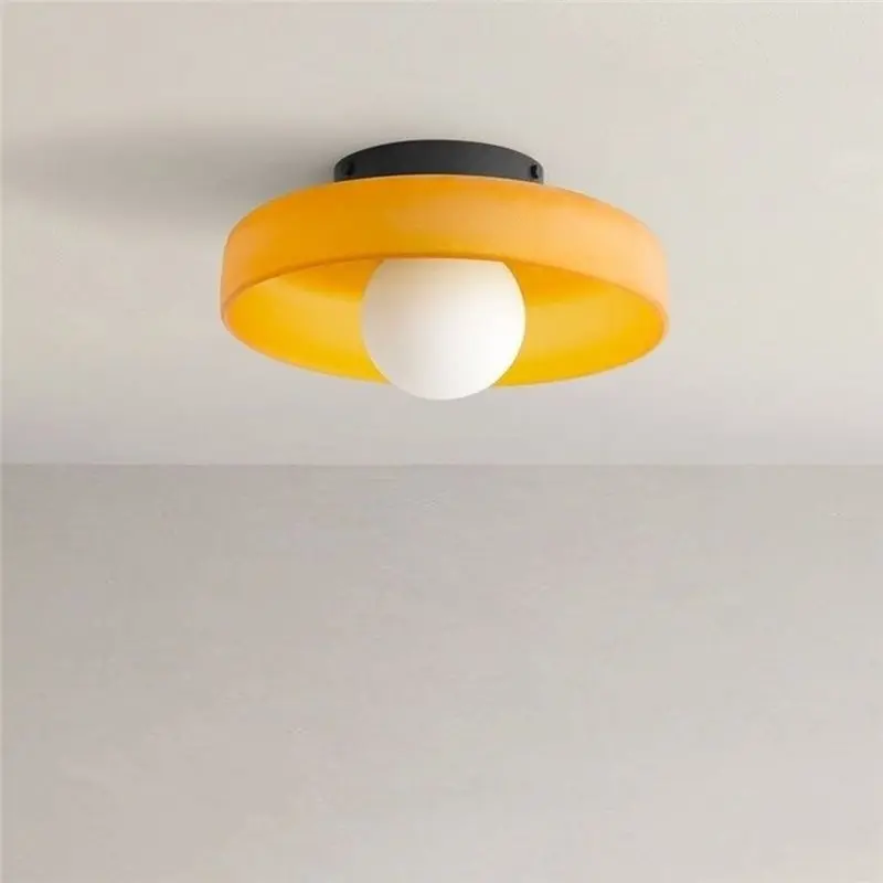 【Festival】Kitchen Bathroom Bedroom Study Porch Entry Hall Balcony Ceiling Light Glass Light Fixture Contemporary Vintage Style