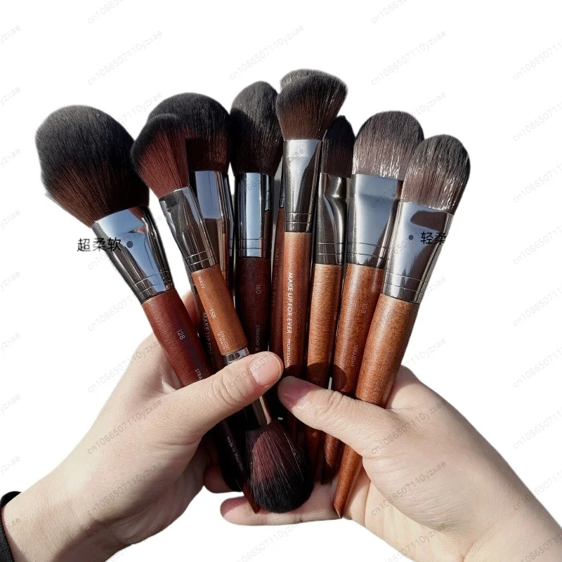 Complete Makeup Brush Set, 10-Piece Face Eye Brush Kit for Foundation Blush Powder