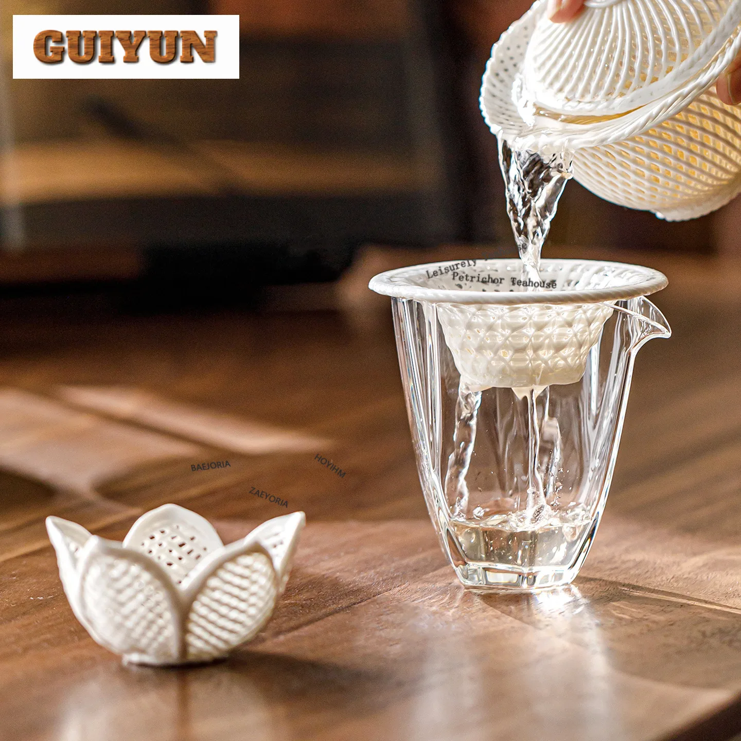 Hand Knitting Hollow Out Tea Separator Infusor Zen Tea Strainer Dispenser Tea Maker Tea Filter Tea Ceremony Accessories Gift