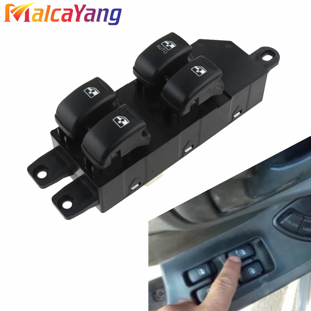 

Новый электрический переключатель стеклоподъемника для Hyundai Santa Fe 20012002 2003 2004-2006 OE 93570-26100 9357026100 автозапчасти