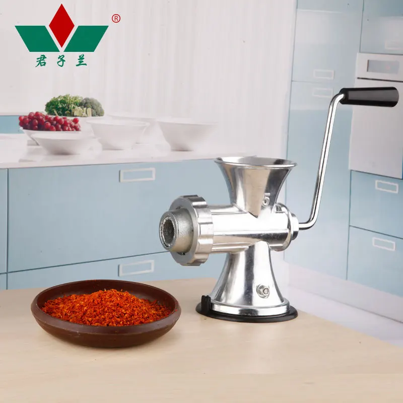 German Suction Cup Meat Grinder With LFGB Certification Kitchen Manual Aluminum Alloy Enema Machine Grinding Machine