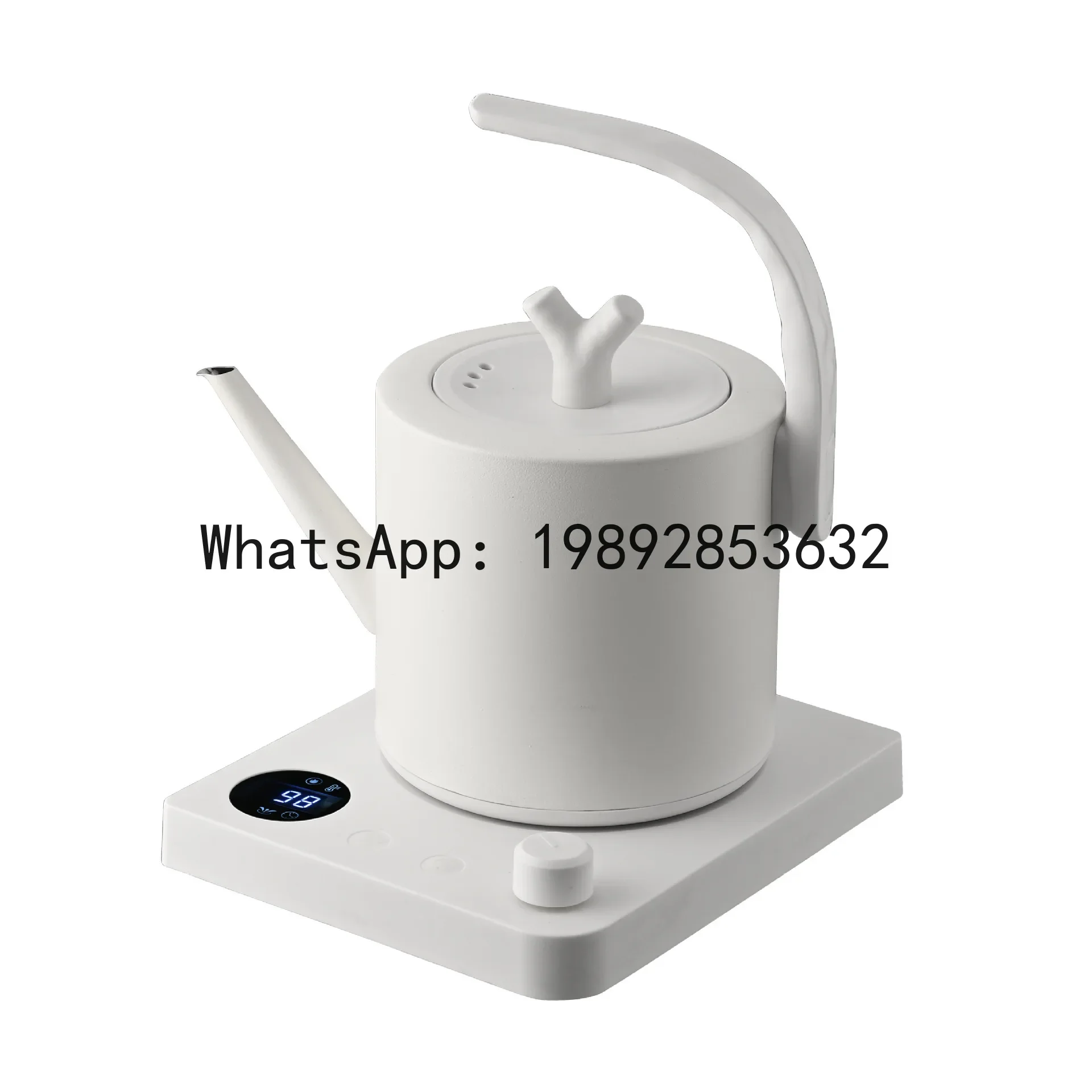 

S7 Stepless Knob Temperature Control Pour Over Coffee Kettle 304 Stainless Steel Electric Kettle