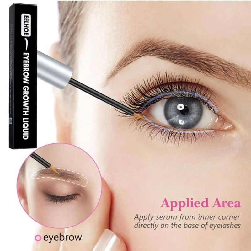 Schnelles Wimpernwachstumsserum, natürliches Curling, längeres, volleres Make-up, Wimpernlift-Pflegeprodukte