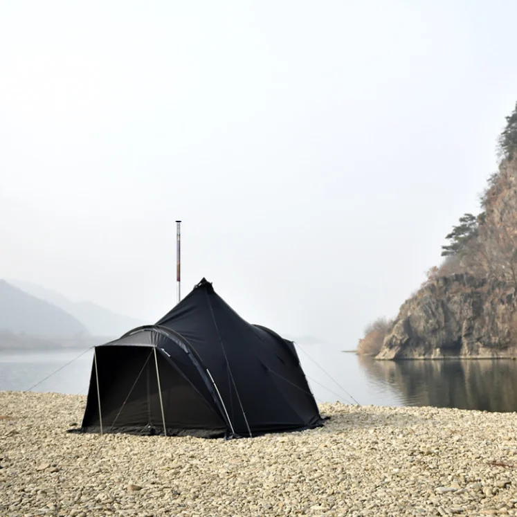 Camping Family Tent Large-scale 4 Person Outdoor Customized Waterproof Poles Channel OEM Tents