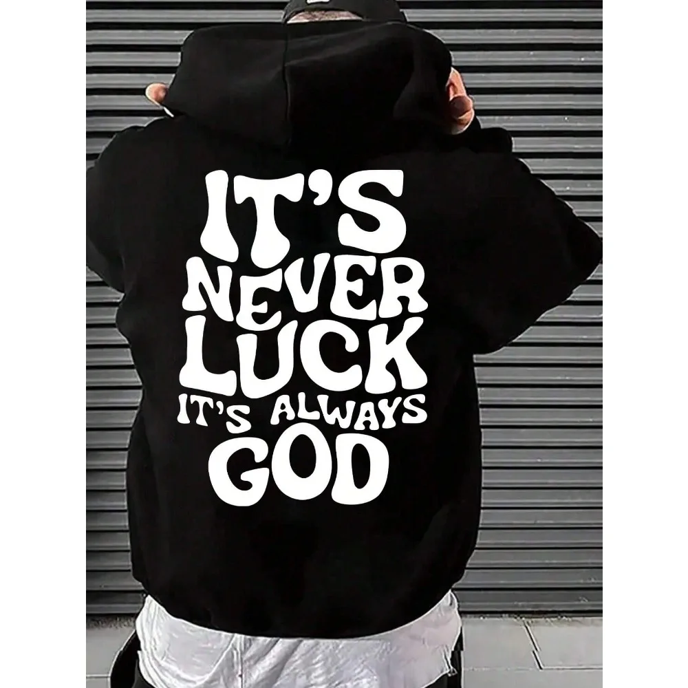 

2024 Hot Sale Manfinity Dauomo Men Hooded Long Sleeve Letter Print Fashionable Loose Style Casual Sweatshirt Hip Hop Streetwear