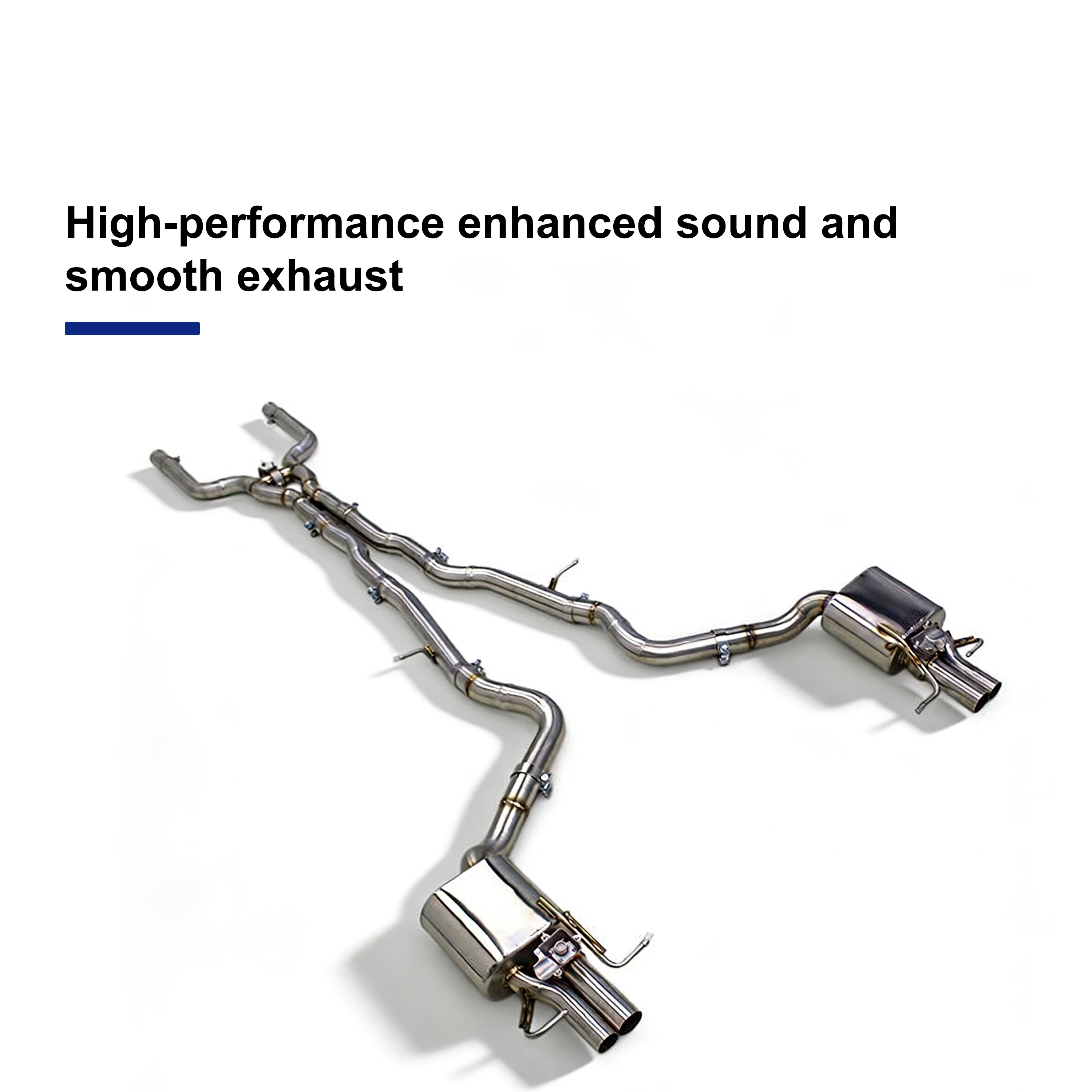 ACE for Mercedes-Benz E63 E63S AMG W213 Performance Valvetronic Exhaust Catback Stainless Steel Exhaust Pipe with Valve Muffler