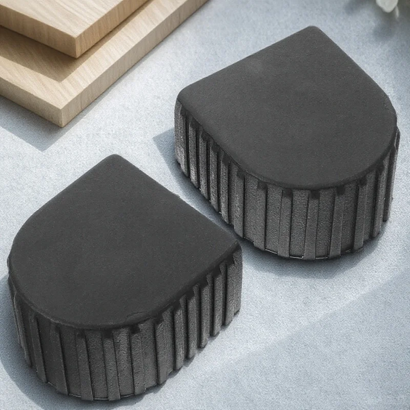 

2Pcs Thickened Ladder End Caps Aluminum Alloy Compatible with Extension Ladders Protective Covers for Home Garden Use