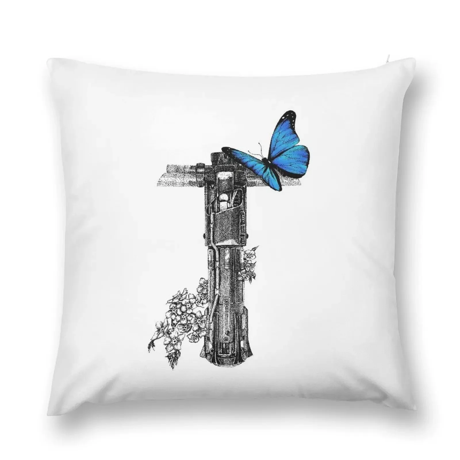 

No one's ever really gone (with Blue) Throw Pillow Sofa Decorative Covers Luxury Pillow Cover pillow