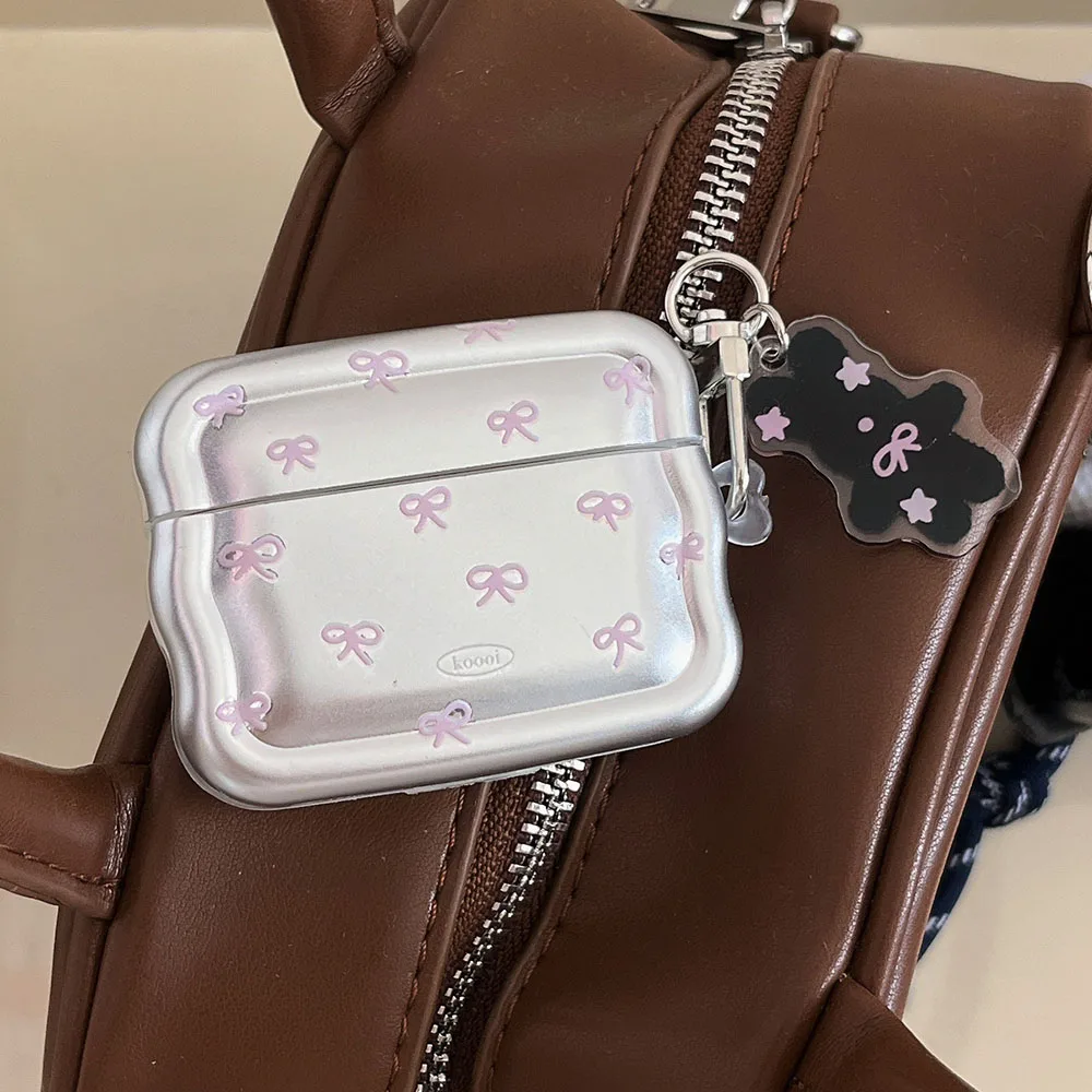 Plating Pink Bow Kn… - image