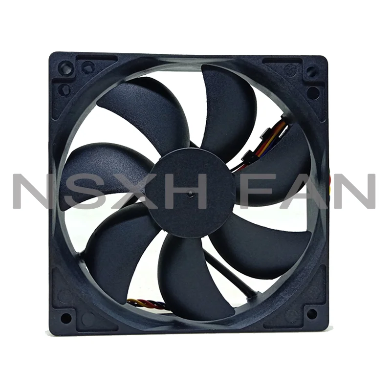 Dual Ball Mute Fan DF1202512B2LN 12CM Cooling Fan 12025 120X120X25MM 12V 12cm PWM Temperature Controlled Fan