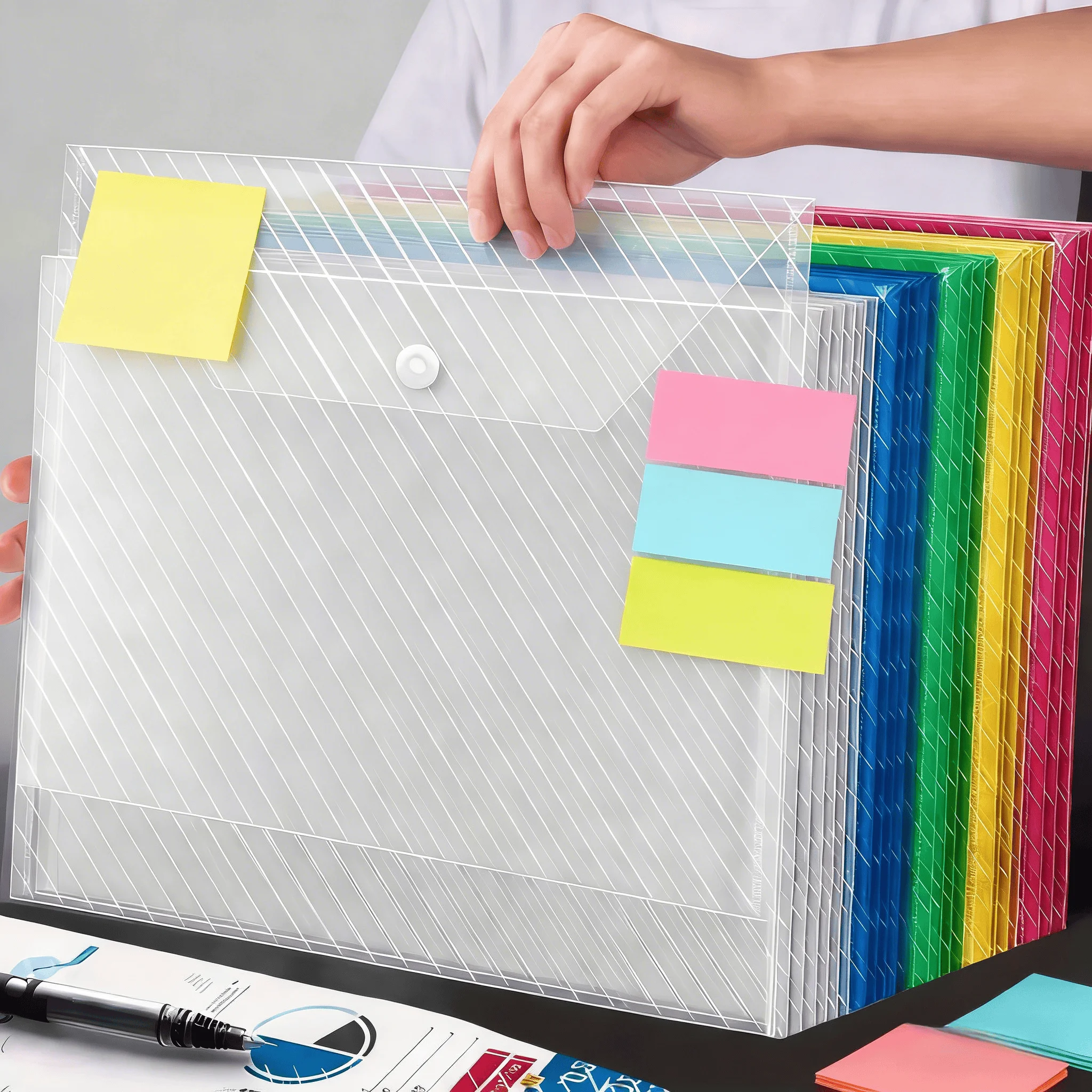 

Удобные папки для документов формата А4 (5 шт.) — водостойкие папки для надежного хранения, отлично подходят для ежедневных занятий, офисной работы и хранения документов.