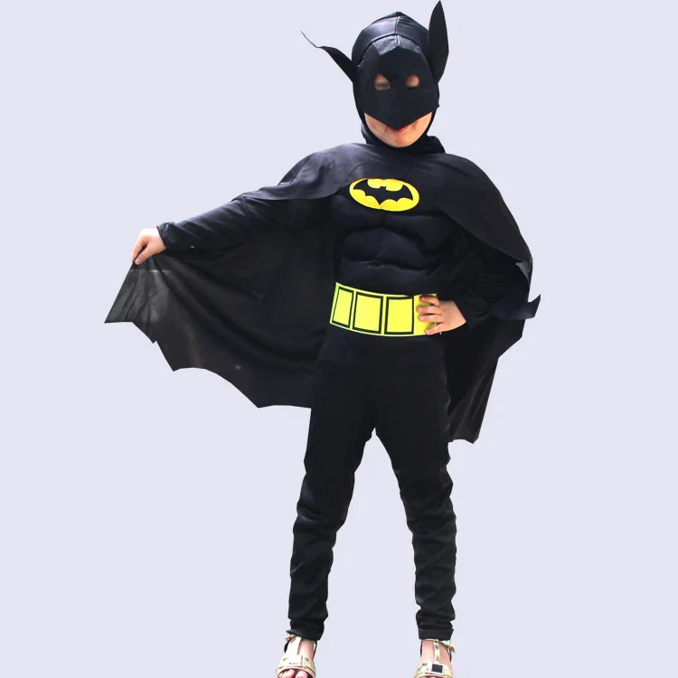 ชุดคอสเพลย์อนิเมะ ซูเปอร์ฮีโร่ ชุดฮาโลวีนสำหรับเด็ก ชุดจั๊มสูทกล้ามเนื้อ ชุดแฟนซีงานคาร์นิวัล ชุดปาร์ตี้