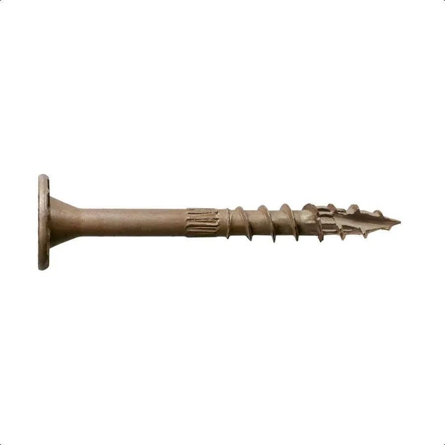 

Simpson Strone SDWS22300DBR50 StrongDrive SDWS Timber Screw Exterior Grade 0.220 in. x 3 in. T40 Tan (50Qty)