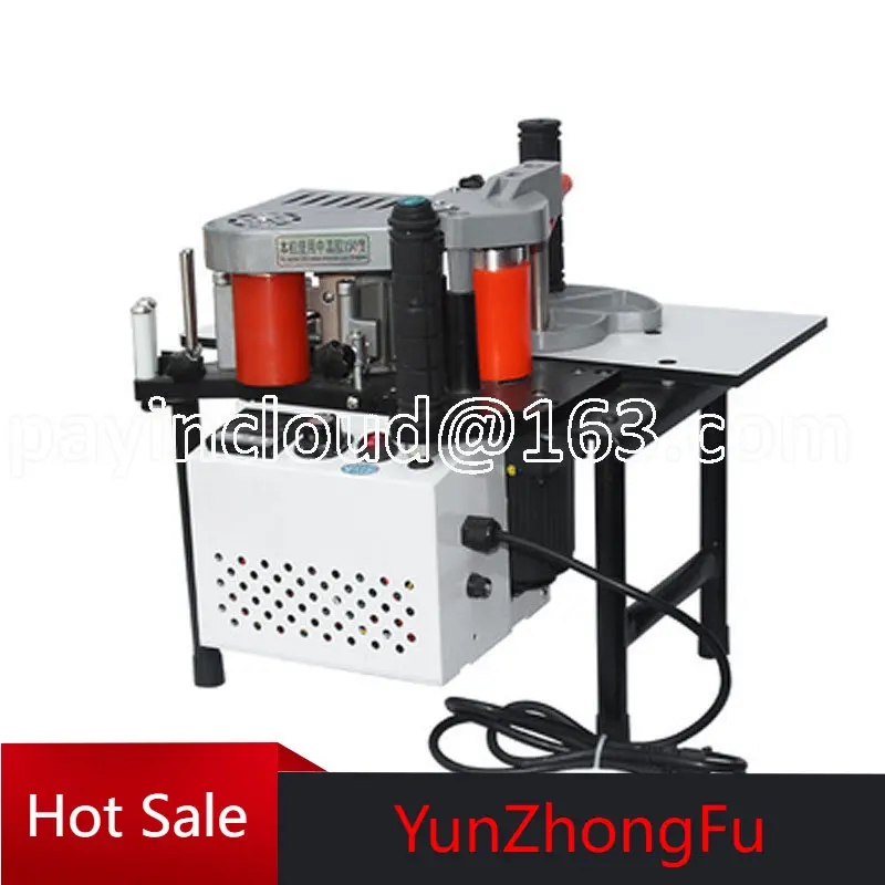 

1100W Small Manual Edge Banding Machine Double-sided Gluing Portable Edge Banding Machine Woodworking Edge Banding Machine 220V