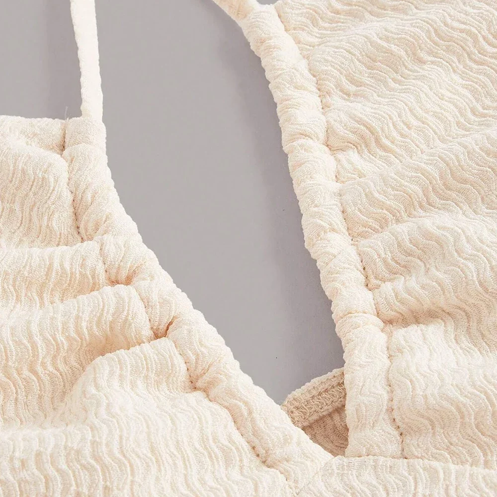 Canottiere Primavera Estate Moda Hotsweet Scava fuori senza maniche con scollo all'americana Canotte da festa per le donne