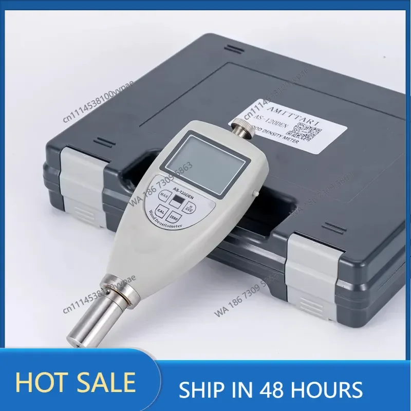Wood Density Meter Portable Handheld Wood Panel Furniture Indentation Density Test Building Wood Density Meter