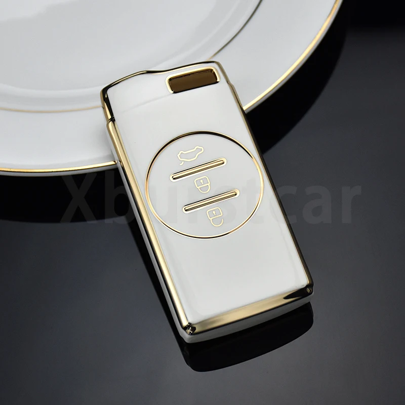 Auto Accessories Key Cover Shell for Chery Tiggo 8 Arrizo 5 7 Pro EQ7 5x 3x Tiggo 7 Pro 2020 Gx TPU Car Key Case Holder