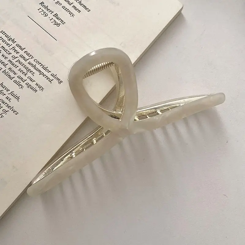 1/3/5 Stück Metall-Haarspange, Damen-Haarspange, große Haarspange im Hai-Design, für mehr Volumen, modisch und elegant, Haarspange als Stirnband. – Detail 11