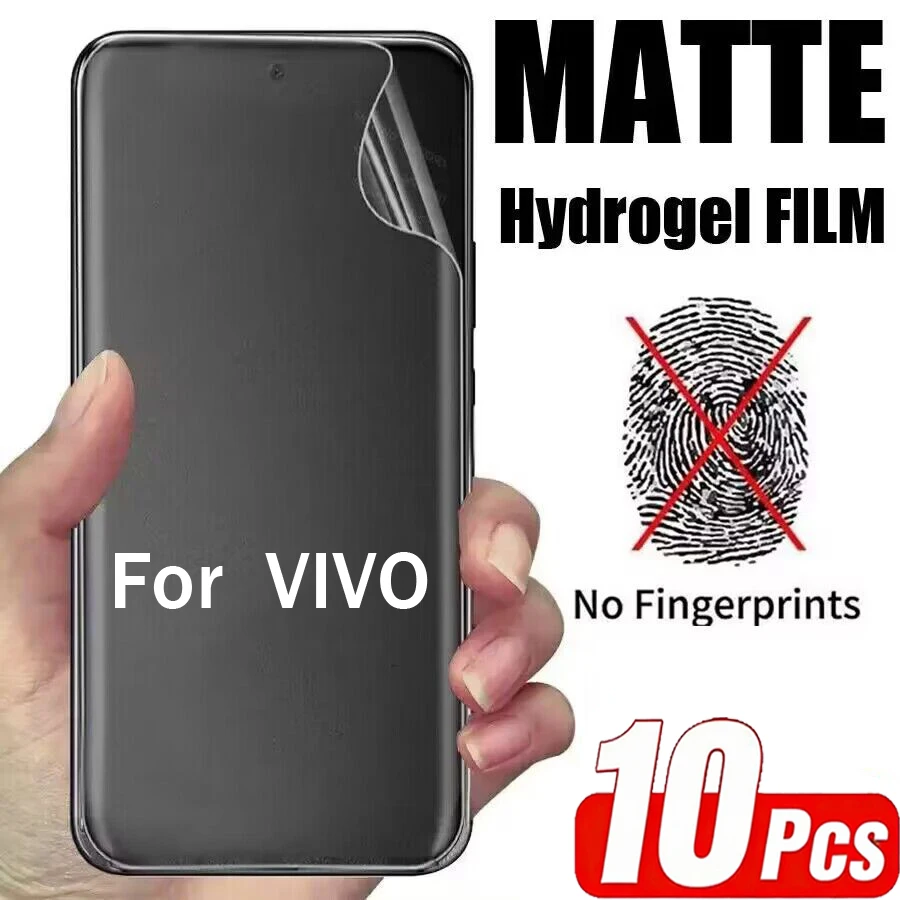 

10PCS Matte Hydrogel Film for VIVO V70 Elite FE Screen Protector for VIVO V60 50 Lite V60E V50E Soft Protective Film