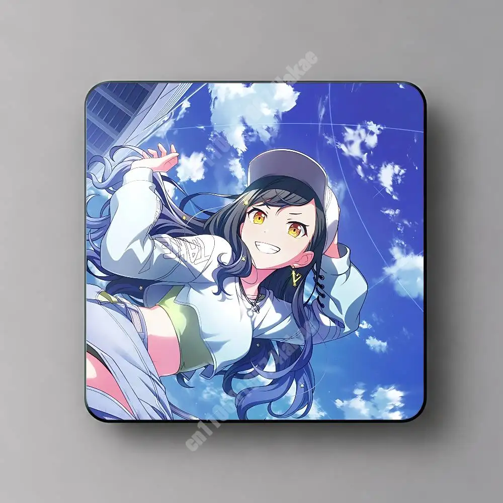 Vivid Bad Squad An Shiraishi Magnetic Sticker Removable Fridge Decal for Metal Surfaces Magnet