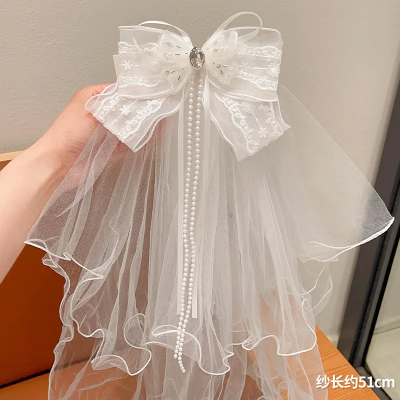 Girl's headband, hair clip, bow, princess headband, birthday headband, little girl's super fairy flower girl hair accessory - Image 6