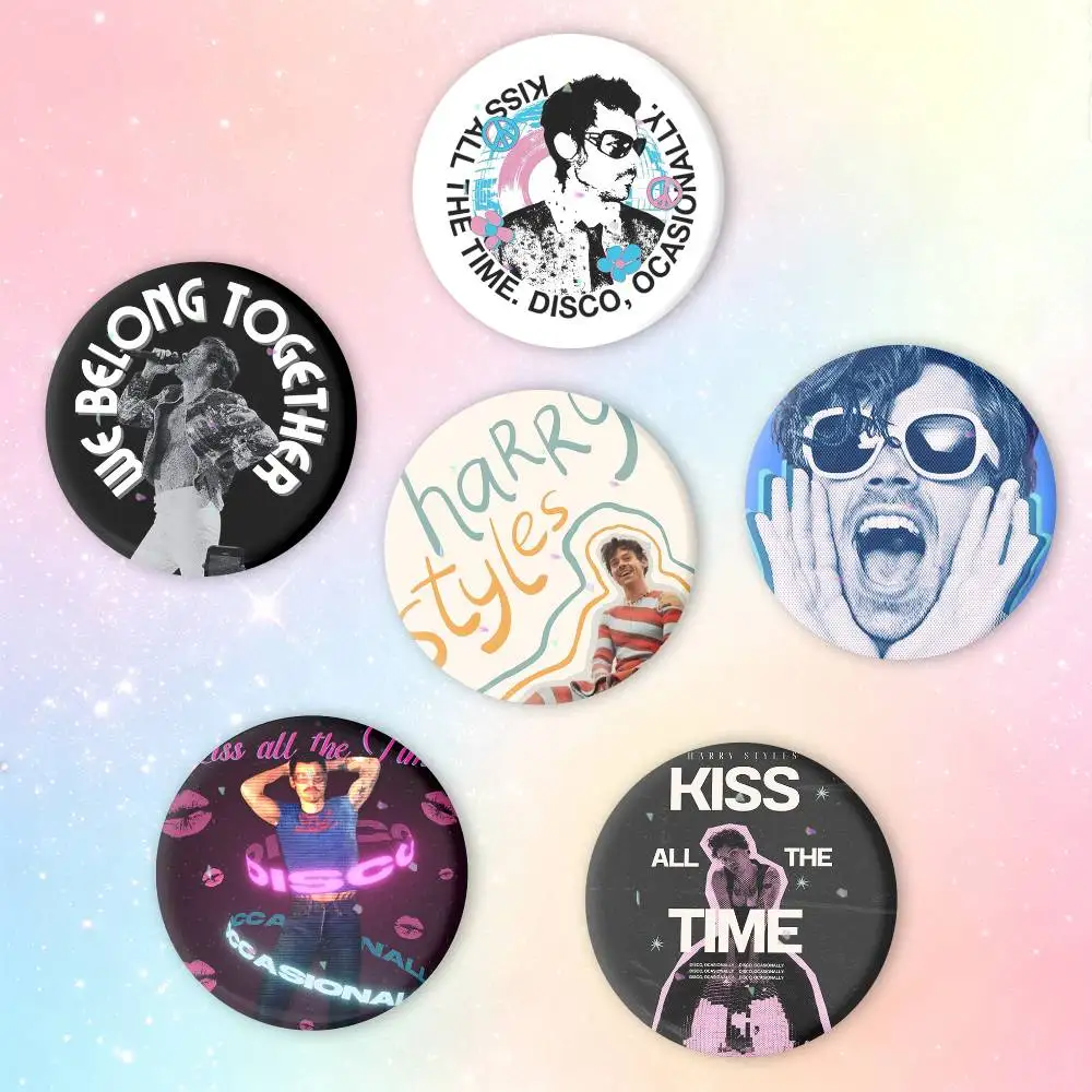 KISSCO H-Harry Style-S Brooches Cartoon Badge Pins Backpack Hat Accessories Friend Gift