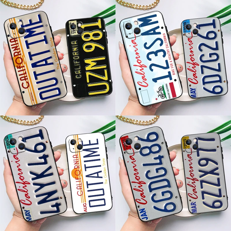 Plate License Calif…