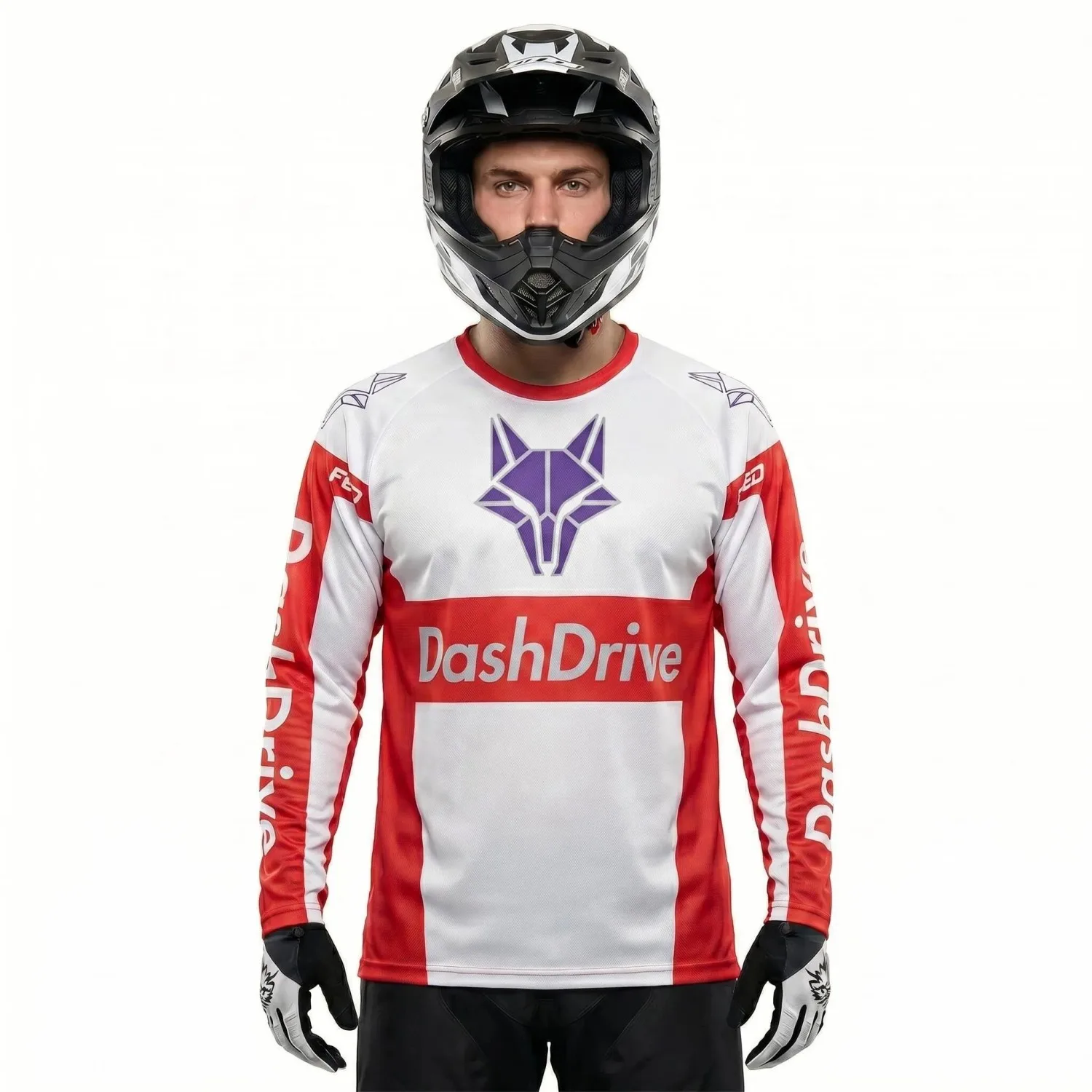 

2026 Loose Fit Motocross Wear New Breathable Long Sleeve Quick Dry MTB Dirt Bike Off Road Downhill Riding