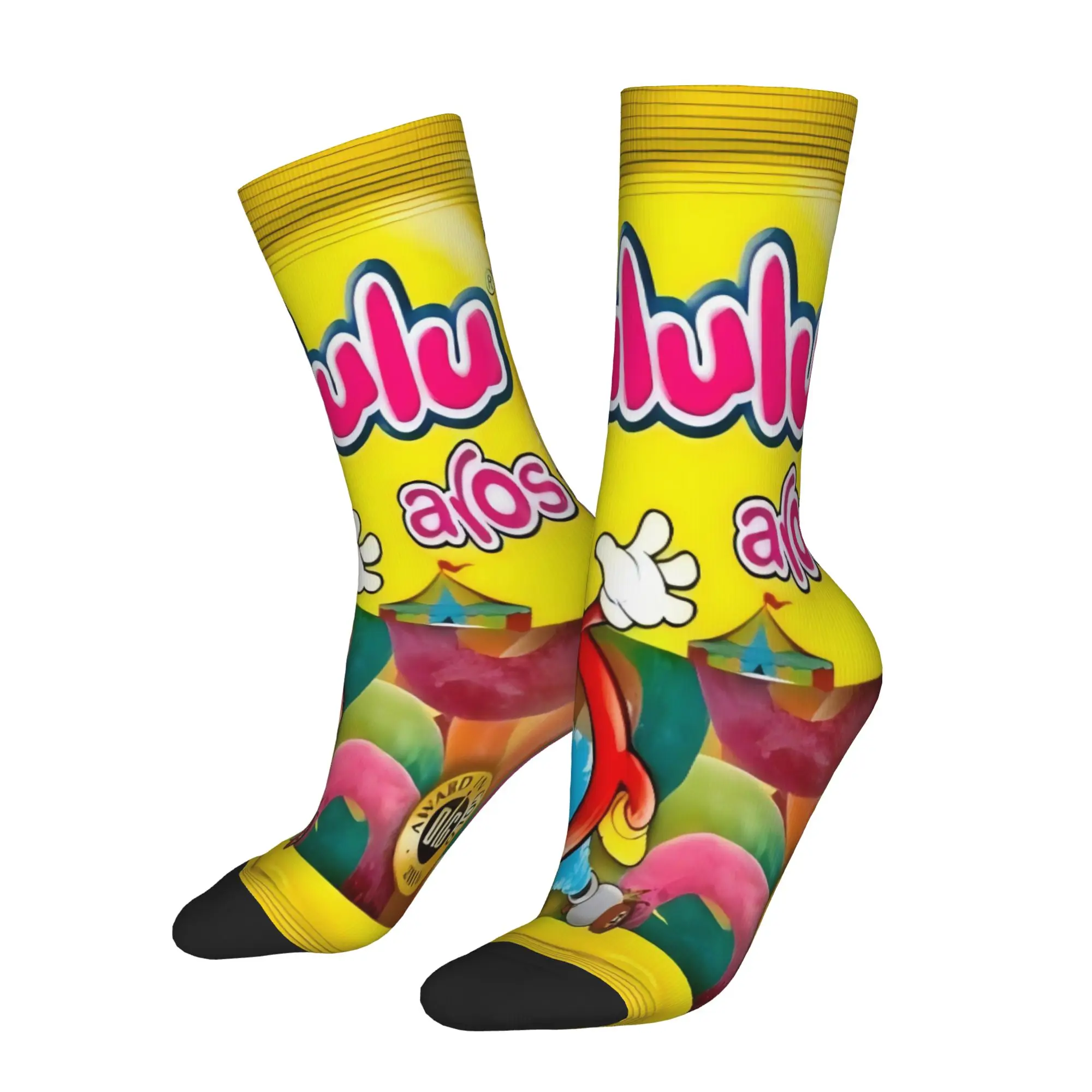 

Funny Sock Trululu 3 Rock Quality Pattern Printed Men Crew Socks Novelty Men's Socks