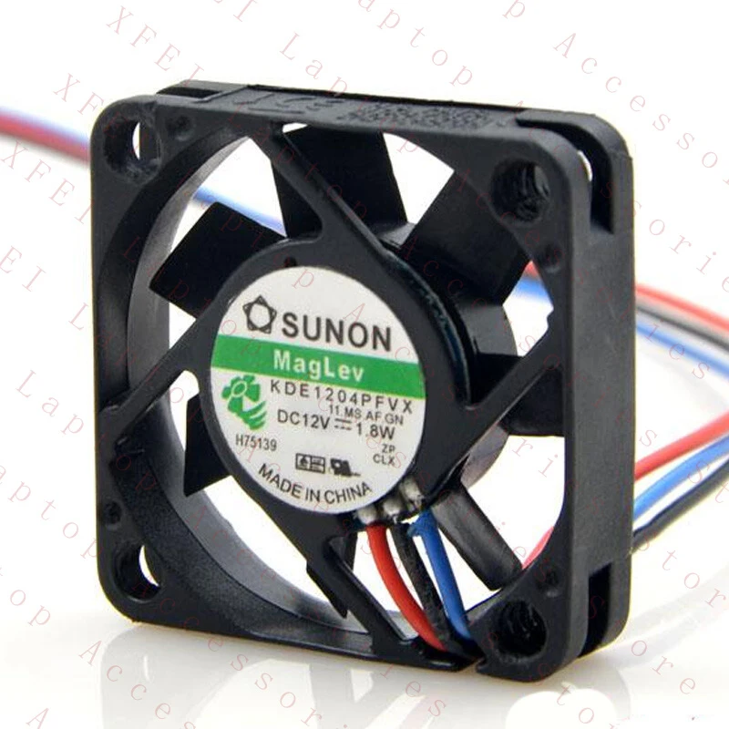 D  1PC KDE1204PFVX for SUNON Cooling Fan DC12V 1.8W 0.15A 40*40*10mm Maglev Switch New