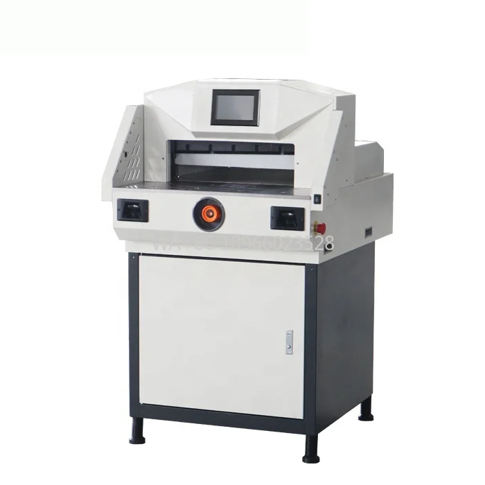 Qike QK-4606B Heavy Duty 460mm Electric Program-controlled Paper Die Cutter Cutting Machine With 7