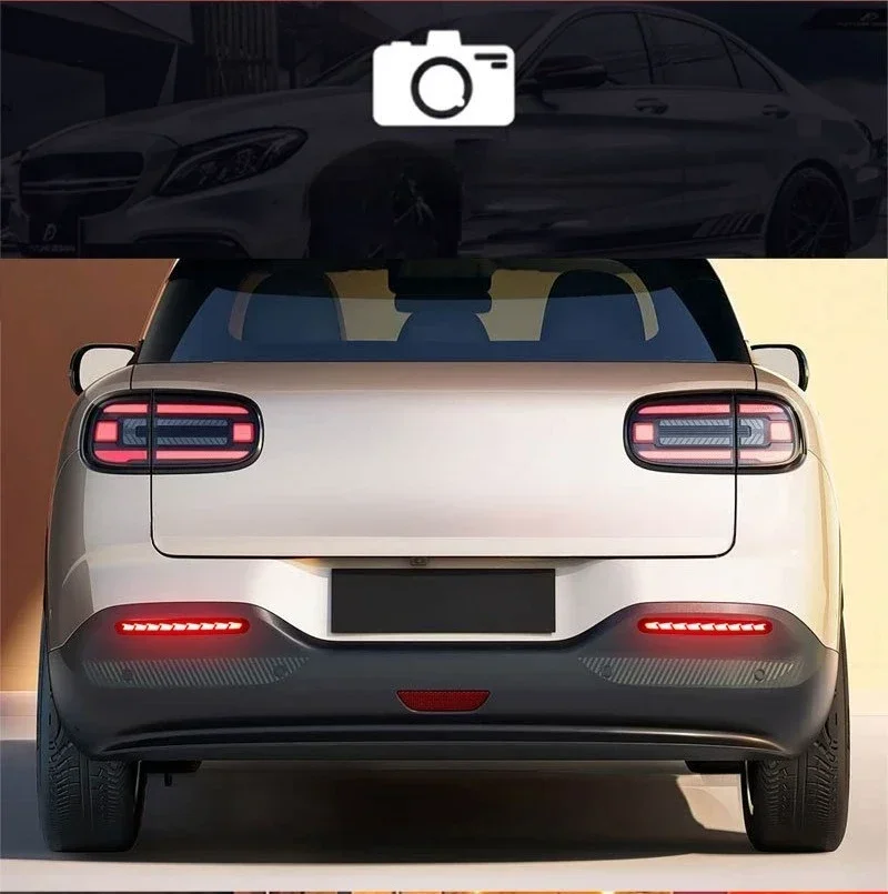For Chery Q 2026 Car LED Rear Bumper Light Reflector Modification Driving Brake Warning Light Navigation Light Car Accessories detail image 14