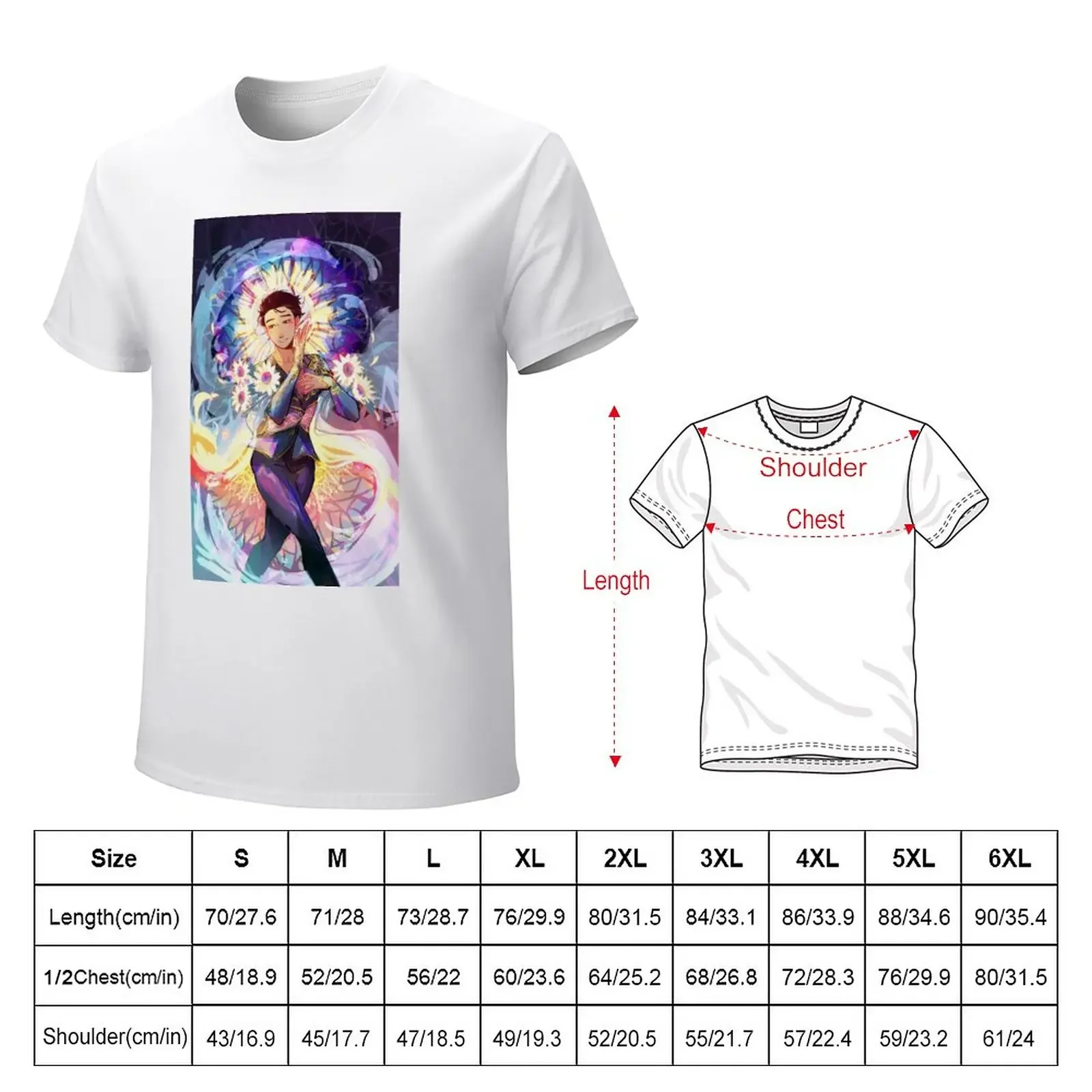 The Sun - Yuuri T-Shirt anime aesthetic clothes men t shirt