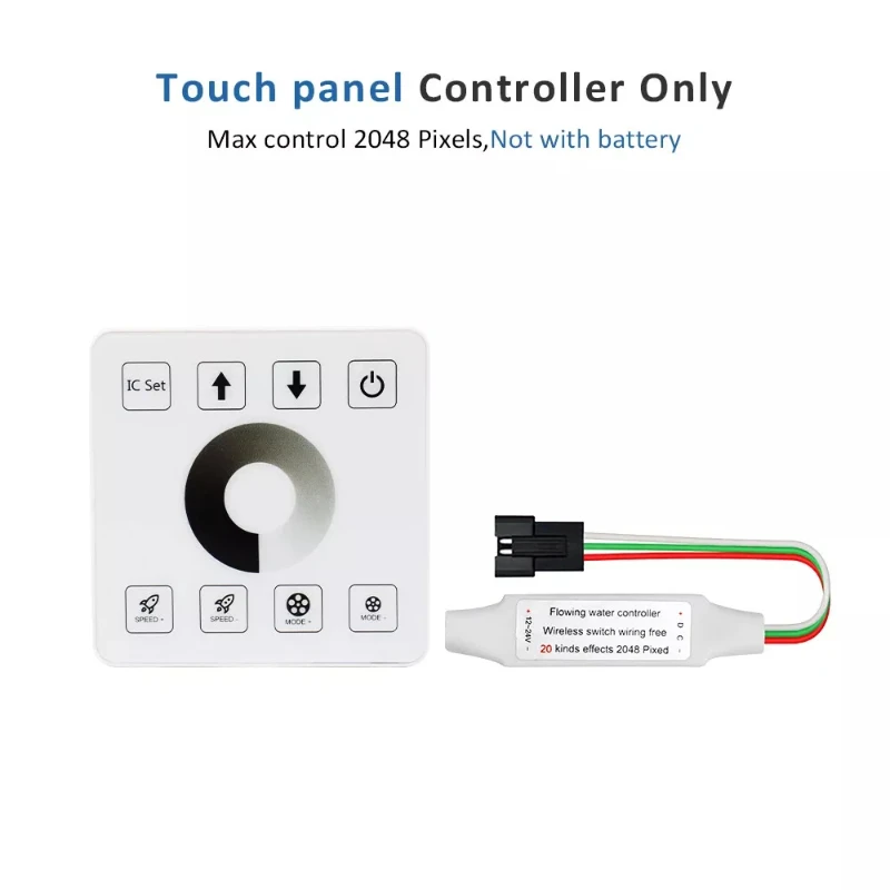 LED Controller For Dynamic Running Water Flow LED Strip Light