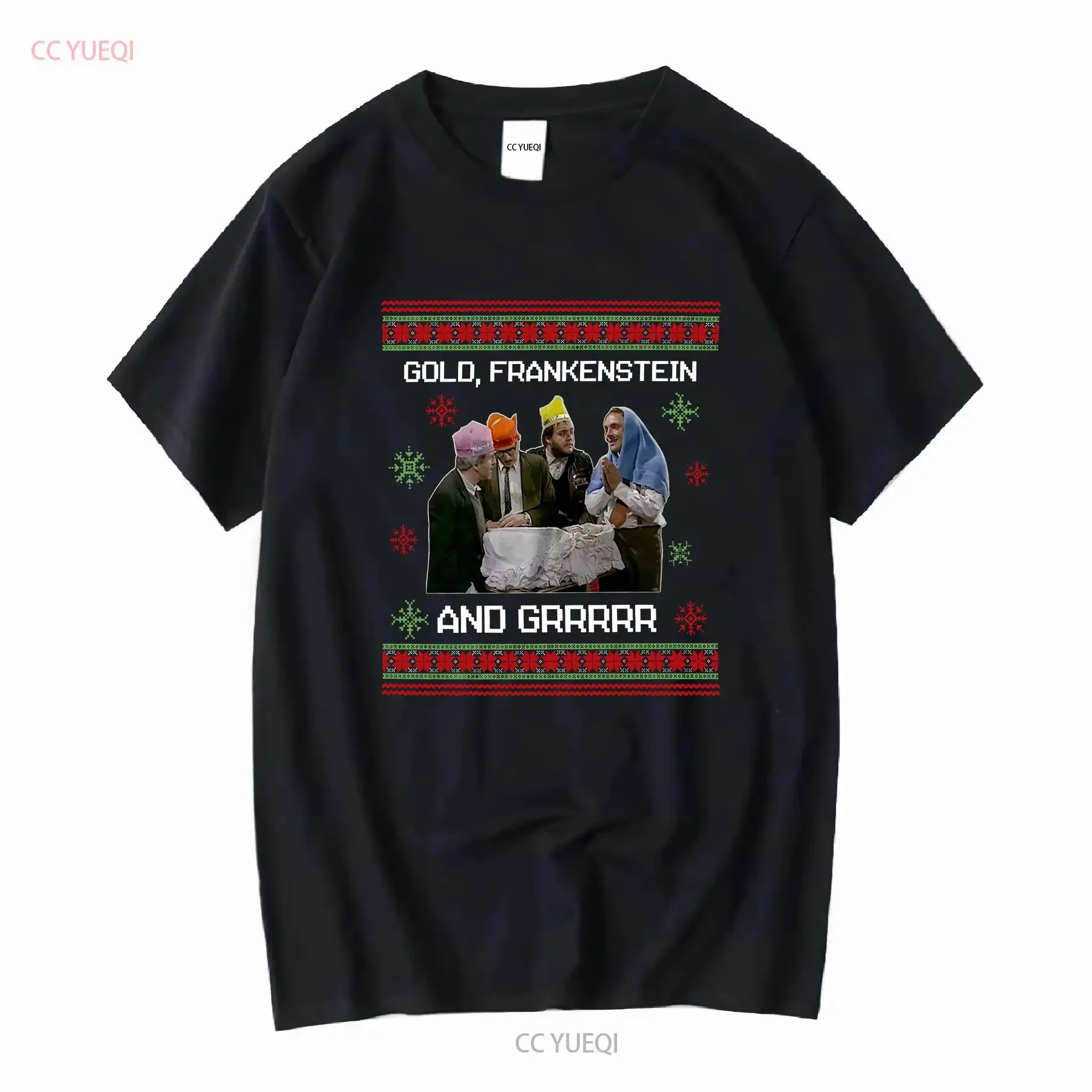 Bottom Christmas T Shirt Kids Funny Rik Mayall Xmas long or short sleeves vintage Washed Breathable Versatile Slightly Unisex