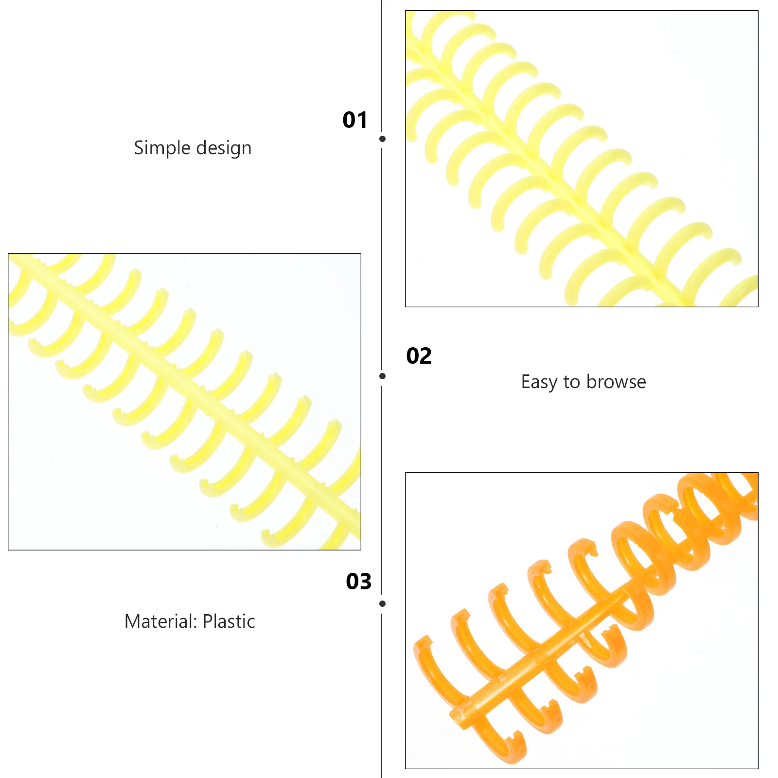 Notebook Binding Spines Spiral Notebook Coils Spirals Comb Bindings