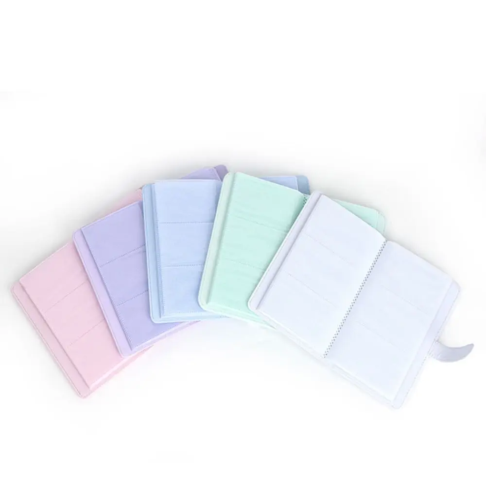 3 Zoll Stempel Ticket Fotopapier Sammelbuch Fotoalbum 3 Zoll Filmkamera 108 Taschen für Fujifilm Instax mini 12