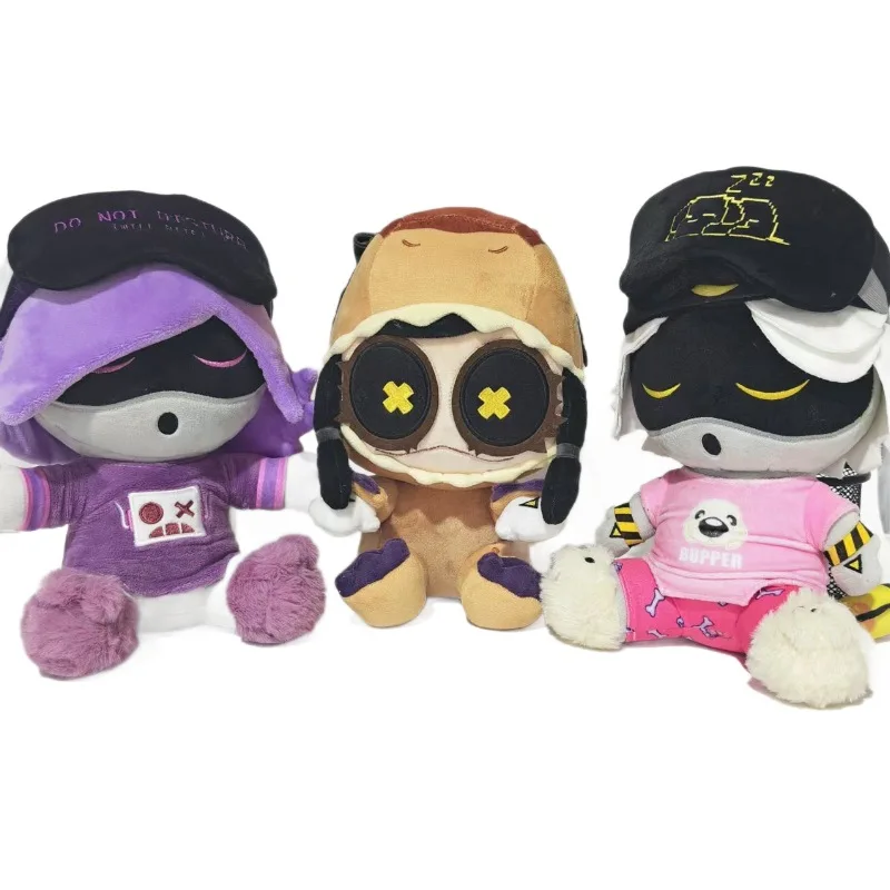25CM New 2026 Murder Drones Cyn Plush Doll Anime Removable Blindfold Pajamas Plush Toy Stuffed Animals Soft Uzi Doorman Dog Doll