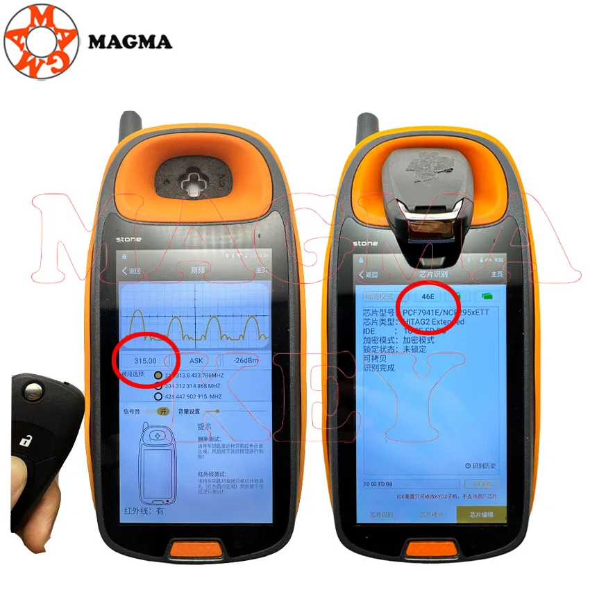MAGMA ID46 PCF7941 315MHz LXP-T003 سيارة مفتاح الوجه عن بعد لشروليه كروز Avo XL7 XL8 Trailblazer Onix RS المقتفي #5