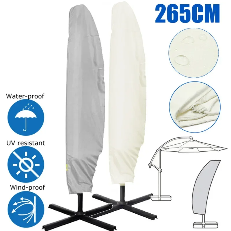 

Accessories Parasol Cloth Weatherproof Cantilever Waterproof Shade Umbrella Outdoor Patio Banana Cover Garden Rain Oxford