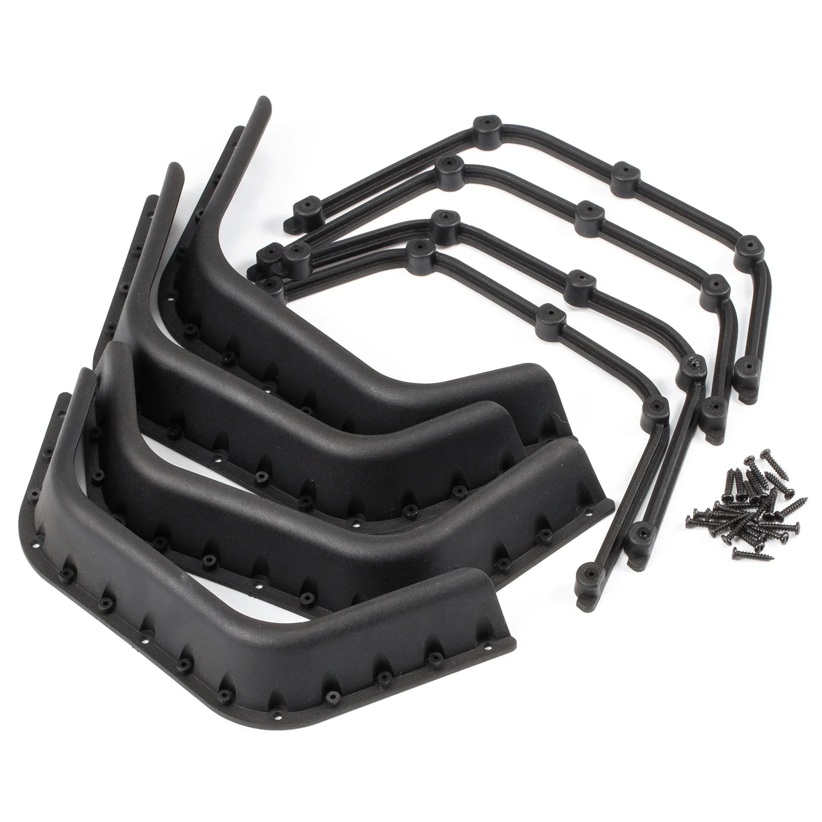 Plastic Wide Fender Flares Set for RC4WD 1/10 Defender D90 D110 Body Gelande II RC Parts