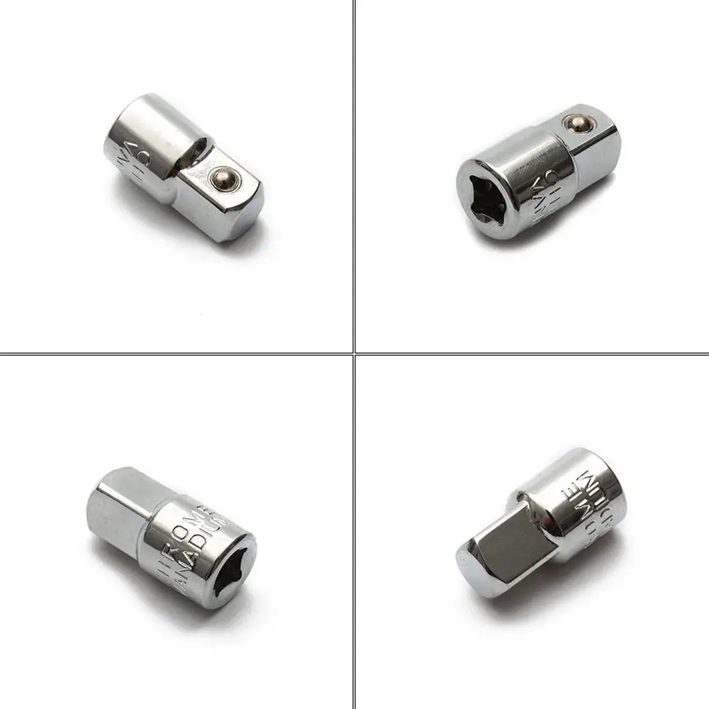 1Pcs Head Adapter Socket Adapter 1/4 3/8 1/2 Inch Wrench Adapter Part Ratchet Wrench Sleeve Female To Male