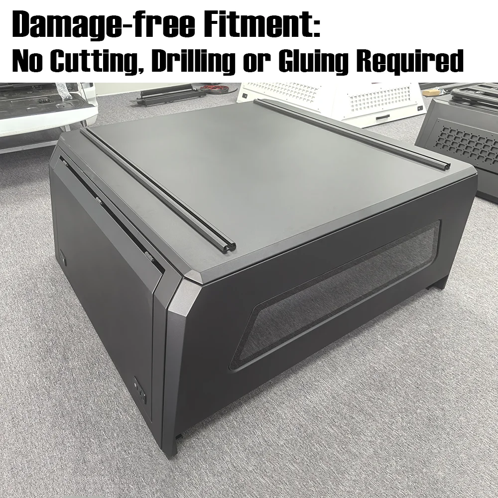 

Dream Garage Factory Direct Aluminum Waterproof Locking Pickup Cover GCC Hardtop Toppers Land Cruiser LC79 For Revo Isuzu