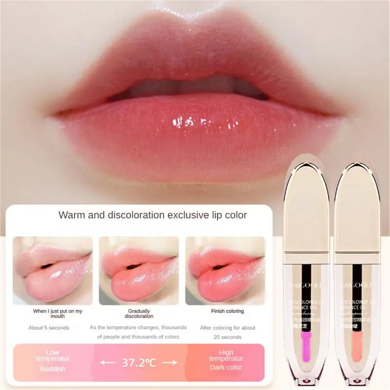 Moisturizing Lipstick Improved Lip Texture Comfortable Oil Lip Care Lip Oil Nourish Lips Safe Lipstick Anti-fouling